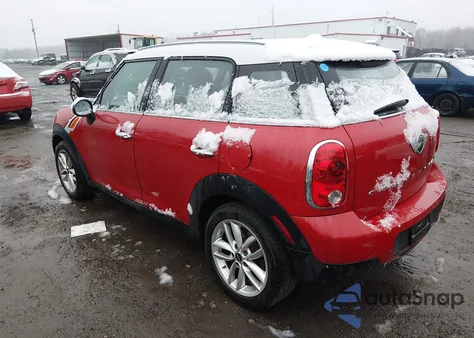 2013 Mini Countryman Cooper from USA, damaged, VIN WMWZB3C58DWM31647